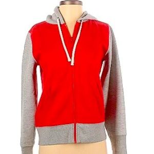 J.Crew Varsity-style Hooded Sweatshirt